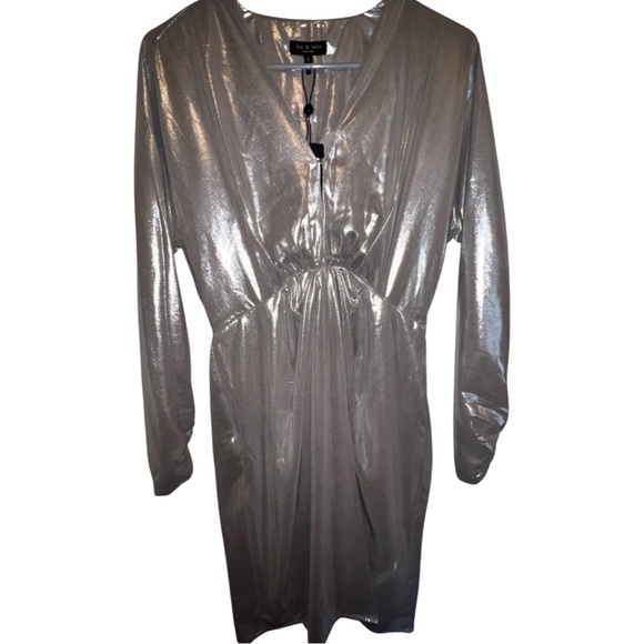 Rag & Bone Eloise Metallic Mini Dress - Picture 13 of 17